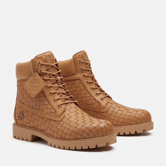 👢 TIMBERLAND 6” BOOTS WOVEN BEIGE 👢